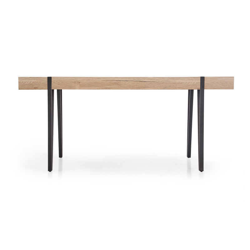 YOHANN stół dąb san remo / czarny (1p 1szt)