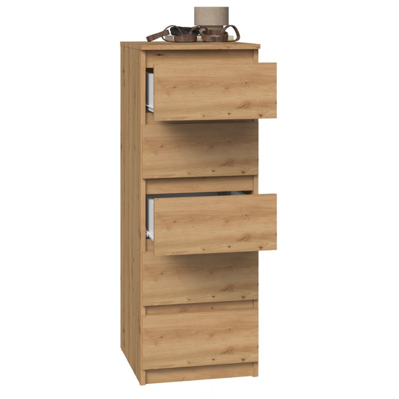 KOMODA MISTY W5 40 cm - DĄB ARTISAN