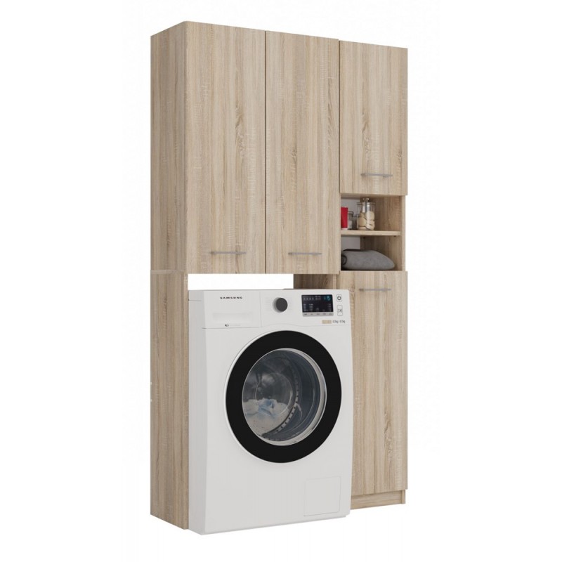 ZESTAW ŁAZIENKOWY MARPOL DD SZAFKA DĄB SONOMA