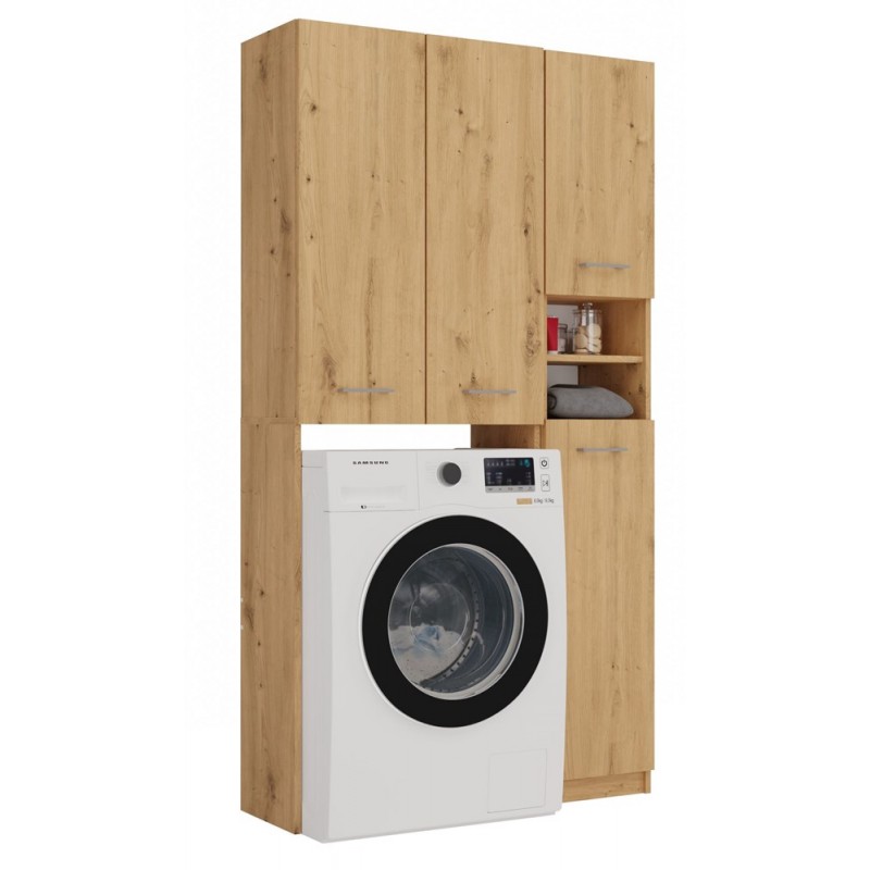 ZESTAW ŁAZIENKOWY MARPOL DD SZAFKA DĄB ARTISAN