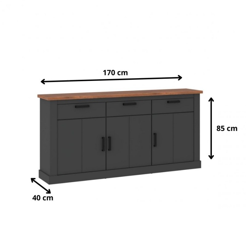 Komoda Perazzo 4D2S Typ PEZK04 Meble Wójcik