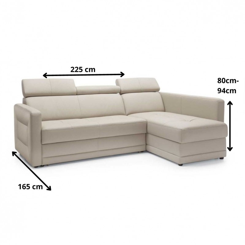 Narożnik Eden z funkcją spania