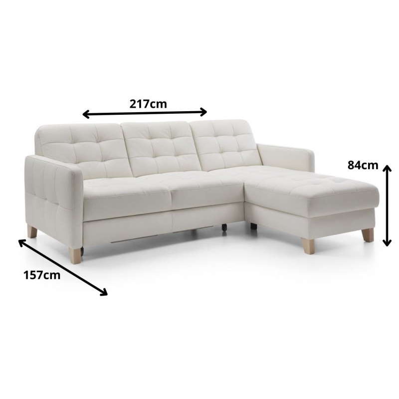 Narożnik Elio z leżanką