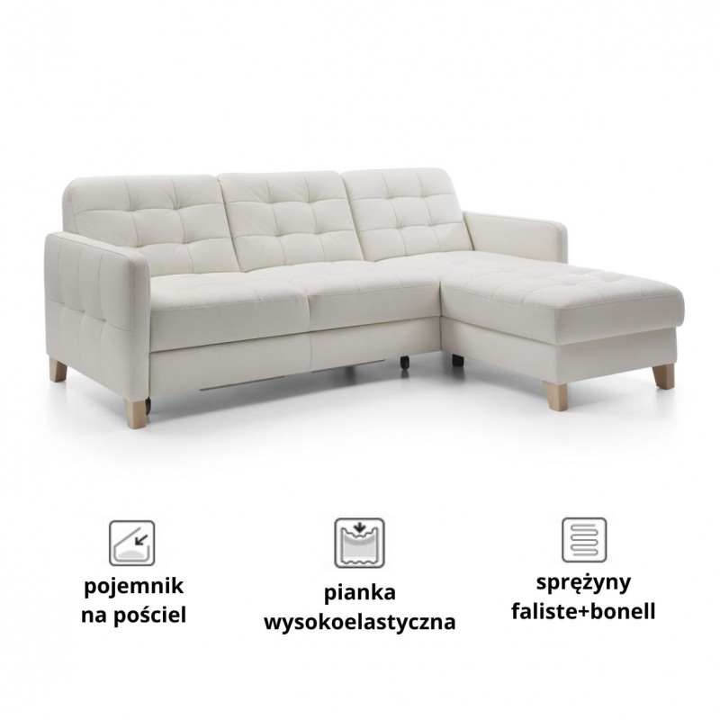 Narożnik Elio z leżanką