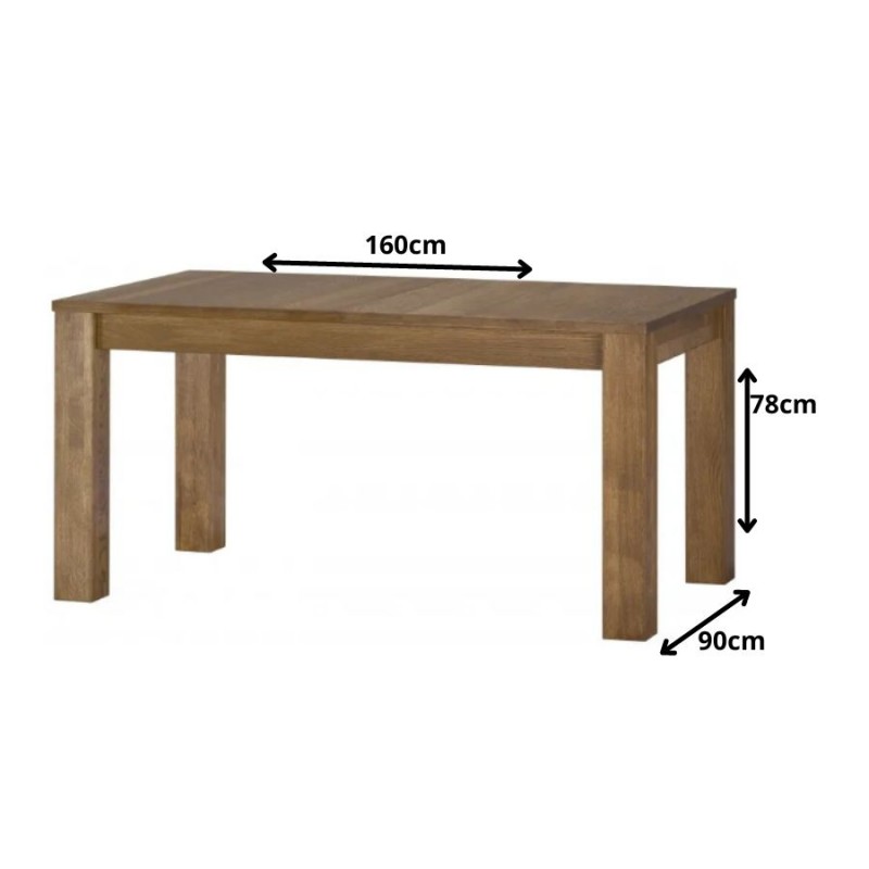 Stół rozkładany Velvet Typ 40 Szynaka Meble Kolekcja Velvet