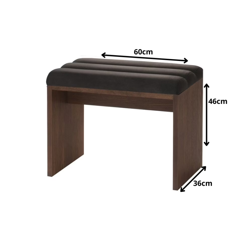 Taboret z siedziskiem tapicerowanym Porti Typ 81 Szynaka Meble