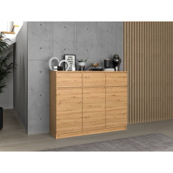 KOMODA 3 DRZWI 3 SZUFLADY ARTISAN KOMPLET KOMODA 3 DRZWI 3 SZUFLADY ARTISAN KOMPLET