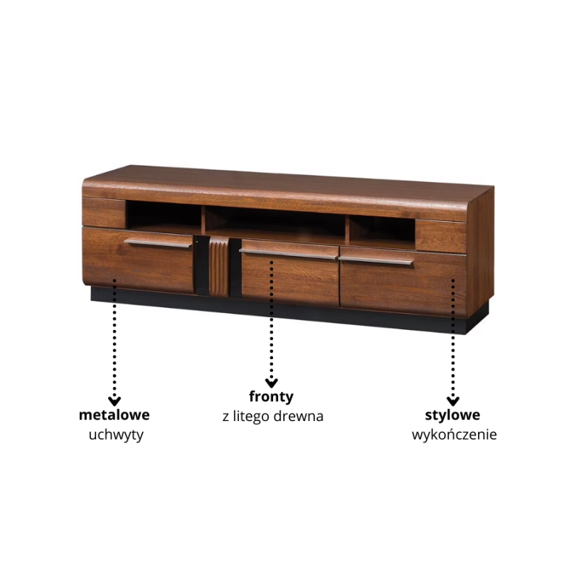 Szafka RTV Porti Typ 25 Szynaka Meble Kolekcja Porti