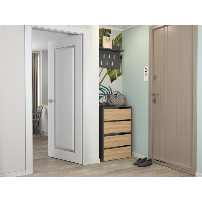 SZAFKA NA BUTY MODO X2 ANTRACYT/ARTISAN