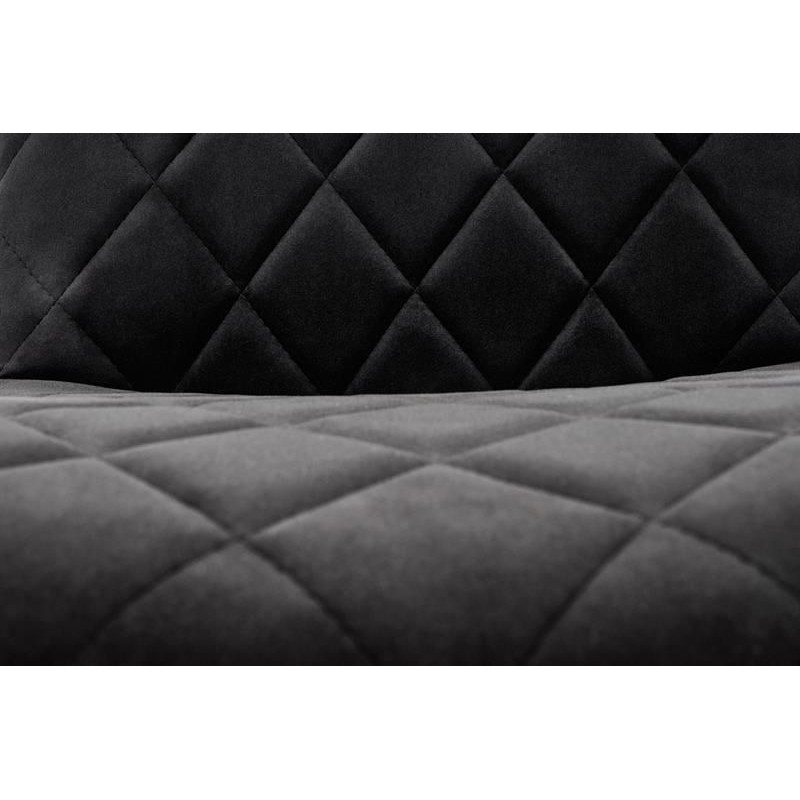 Tapicerowane Krzesło K525 - czarne