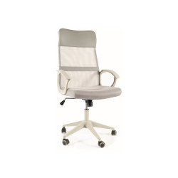 FOTEL OBROTOWY Q-026 SZARY