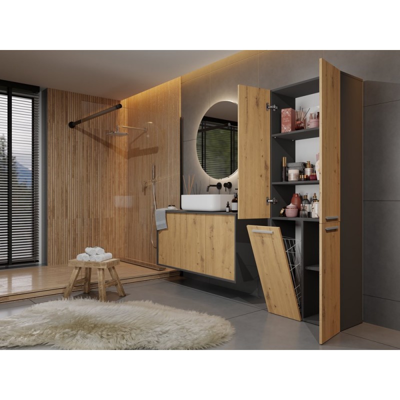 SŁUPEK ŁAZ. NEL ANT/ART 1 KOSZ DRZWI DŁUGIE KPL