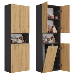 SŁUPEK ŁAZ. NEL ANT/ART 1 KOSZ DRZWI KRÓTKIE KPL