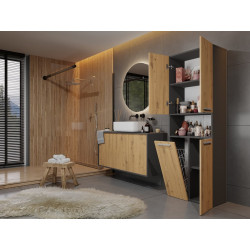 SŁUPEK ŁAZ. NEL ANT/ART 1 KOSZ DRZWI KRÓTKIE KPL