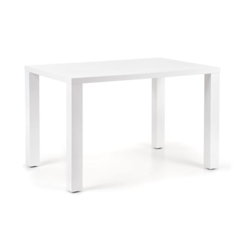Stół prostokątny nierozkładany 120x80 Moonstone biały