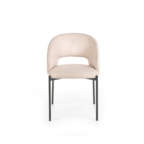 Zestaw krzeseł (4szt.) tapicerowanych Cherry Blossom beżowe