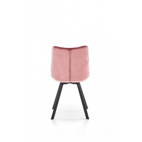 Zestaw krzeseł tapicerowanych (4szt.) Lilac pudrowy róż