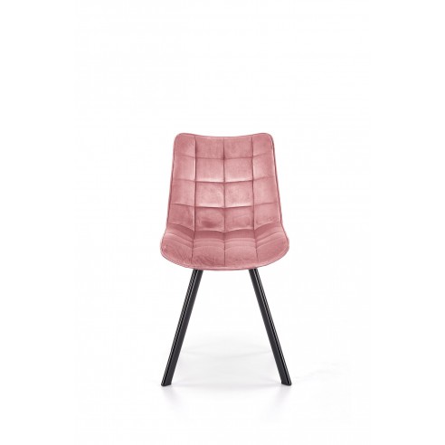 Zestaw krzeseł tapicerowanych (4szt.) Lilac pudrowy róż