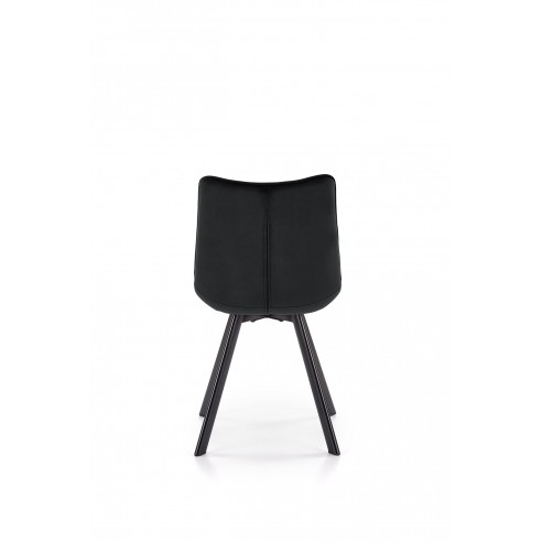 Zestaw krzeseł tapicerowanych (4szt.) Lilac czarne