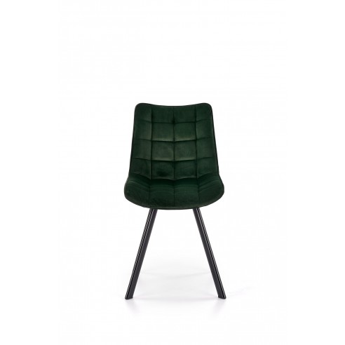 Zestaw krzeseł tapicerowanych (4szt.) Lilac butelkowa zieleń