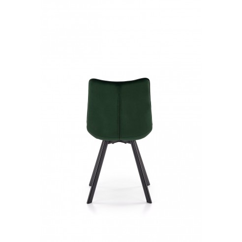 Zestaw krzeseł tapicerowanych (4szt.) Lilac butelkowa zieleń