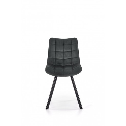 Zestaw krzeseł tapicerowanych (4szt.) Lilac ciemny popiel