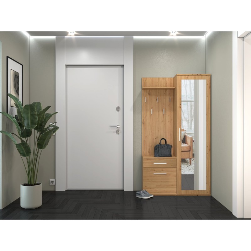 GARDEROBA DUO - DĄB ARTISAN