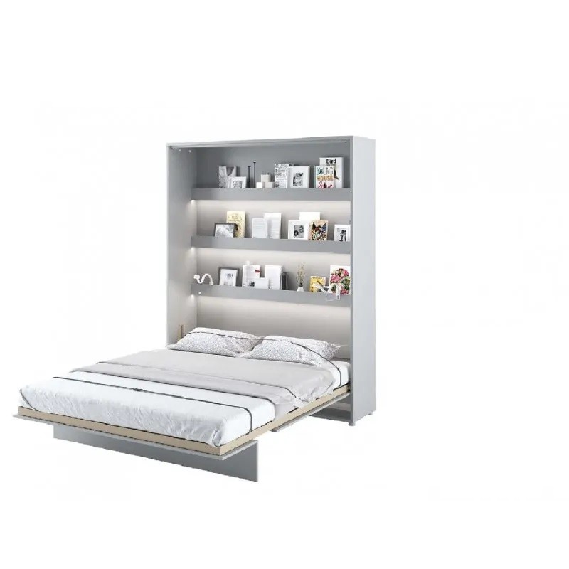 Półkotapczan Pionowy BED CONCEPT BC-12 160X200 Biały Alpejski
