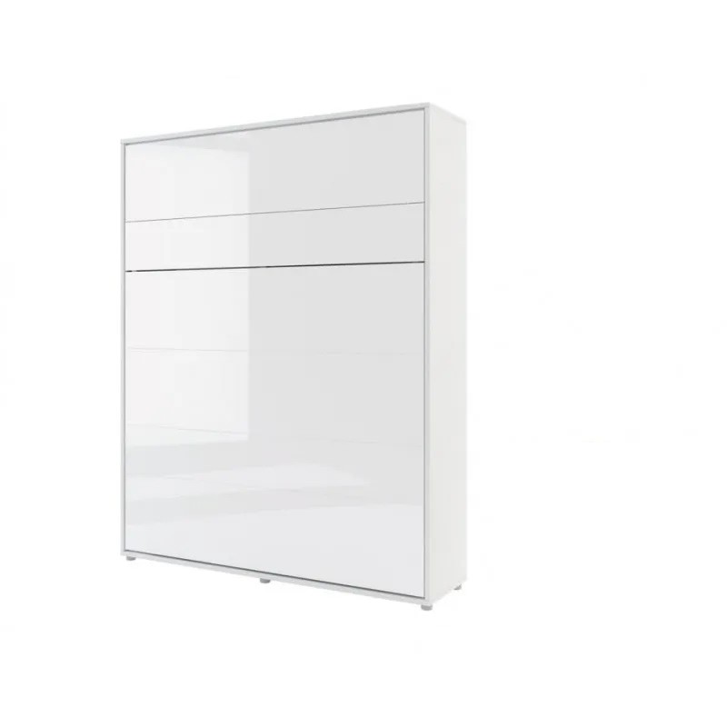 Półkotapczan Pionowy BED CONCEPT BC-12 160X200 Biały Połysk