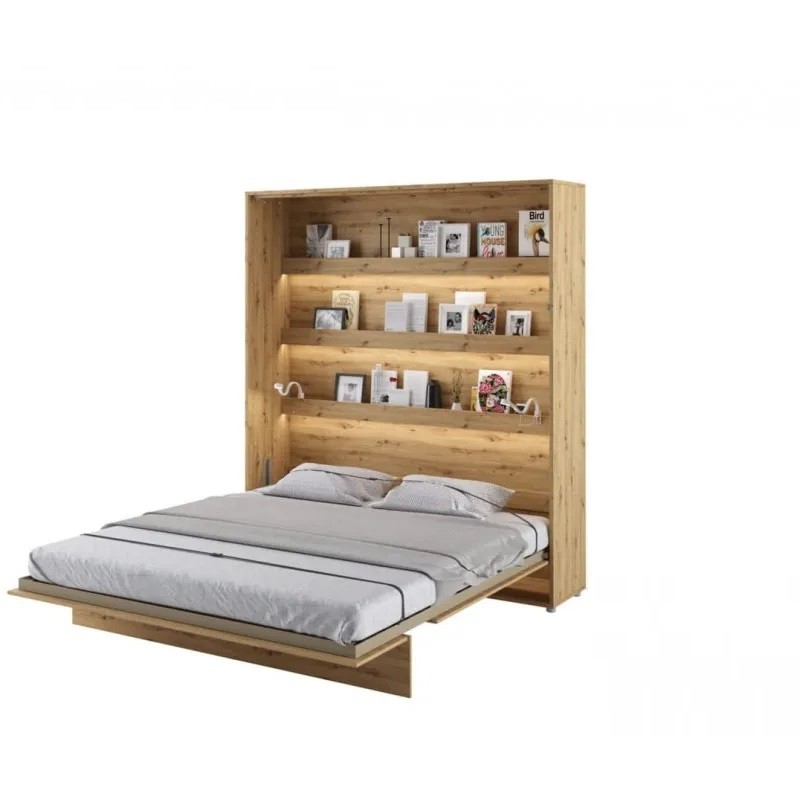 Półkotapczan Pionowy BED CONCEPT BC-13 180X200 Dąb Artisan