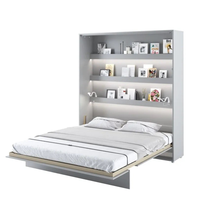 Półkotapczan Pionowy BED CONCEPT BC-13 180X200 Szary Lenart