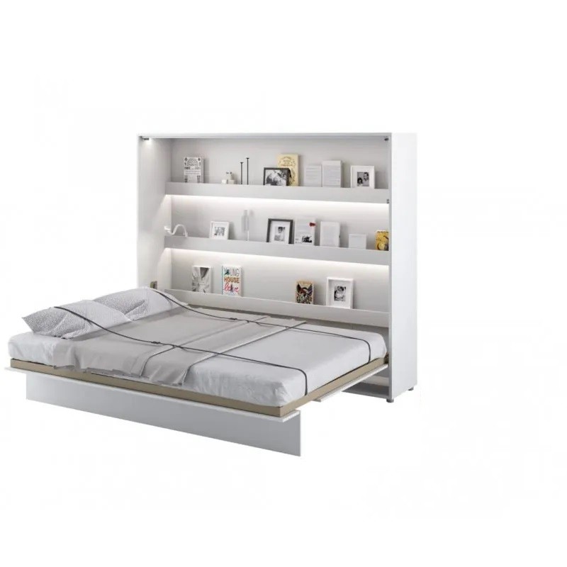 Półkotapczan Poziomy BED CONCEPT BC-14 160X200 Biały Alpejski