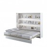 Półkotapczan Poziomy BED CONCEPT BC-14 160X200 Biały Alpejski Lenart