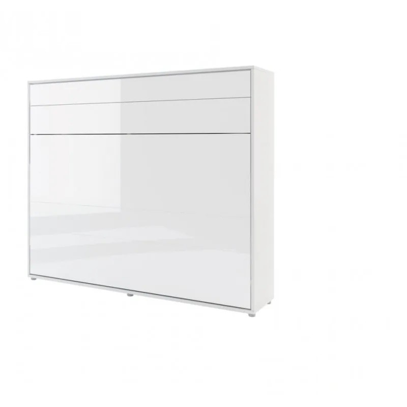 Półkotapczan Poziomy BED CONCEPT BC-14 160X200 Biały Połysk