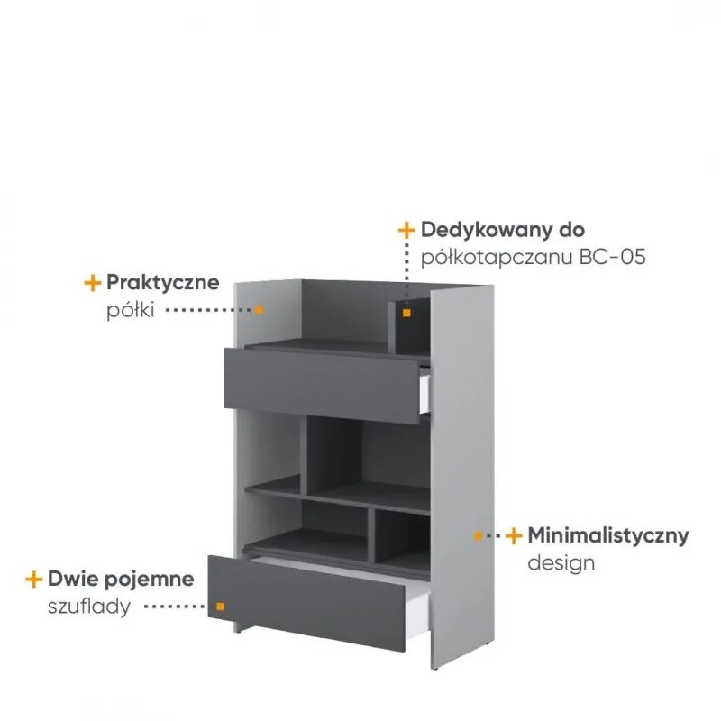 Regał BED CONCEPT BC-26 do półkotapczanu Lenart