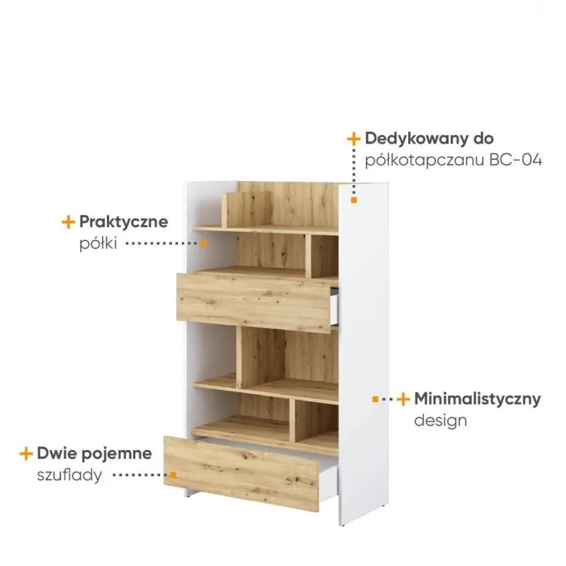 Regał BED CONCEPT BC-27 do półkotapczanu Lenart