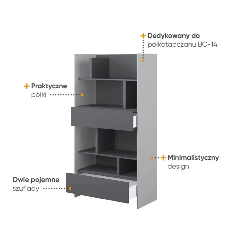 Regał BED CONCEPT BC-28 do półkotapczanu Lenart