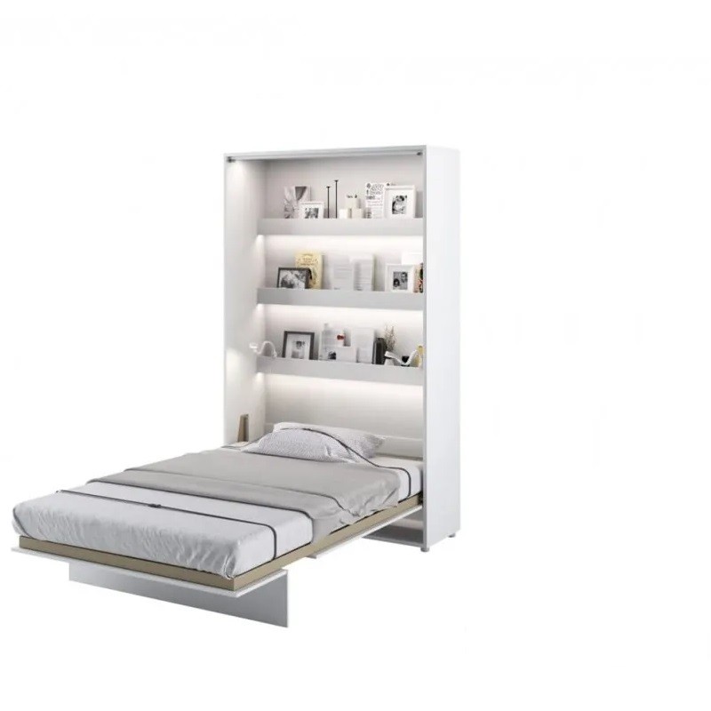 Półkotapczan Pionowy BED CONCEPT BC-02 120X200 Biały Połysk