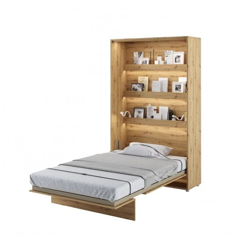 Półkotapczan Pionowy BED CONCEPT BC-02 120X200 Dąb Artisan