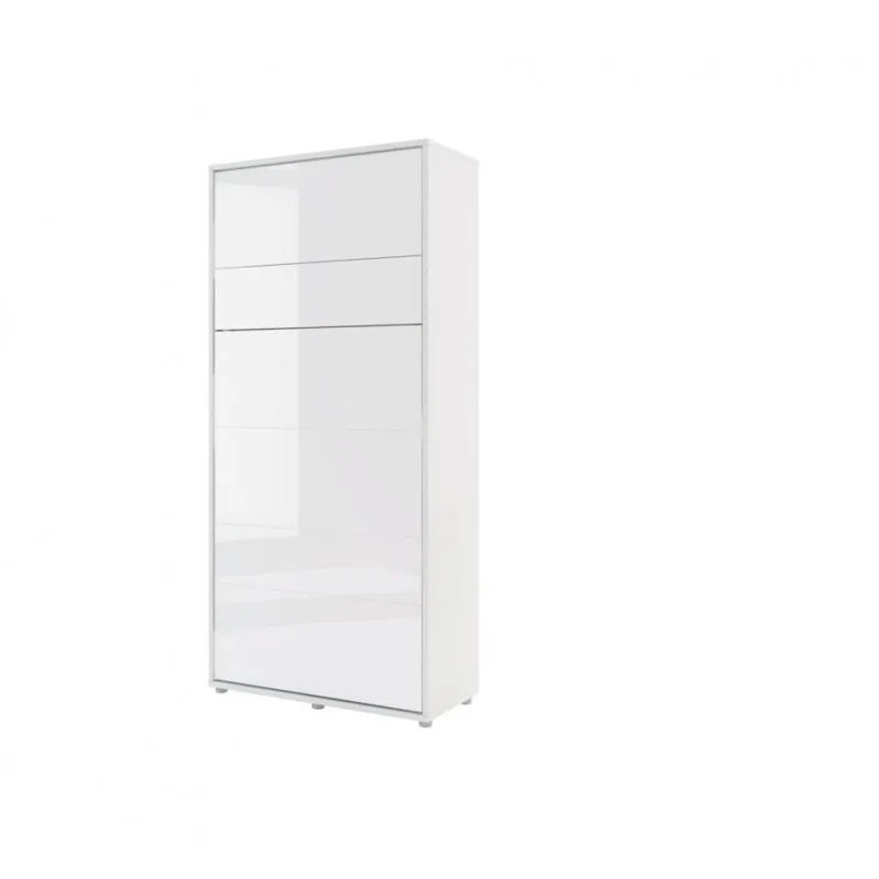 P&oacute;łkotapczan Pionowy BED CONCEPT BC-03 90X200 Biały Połysk