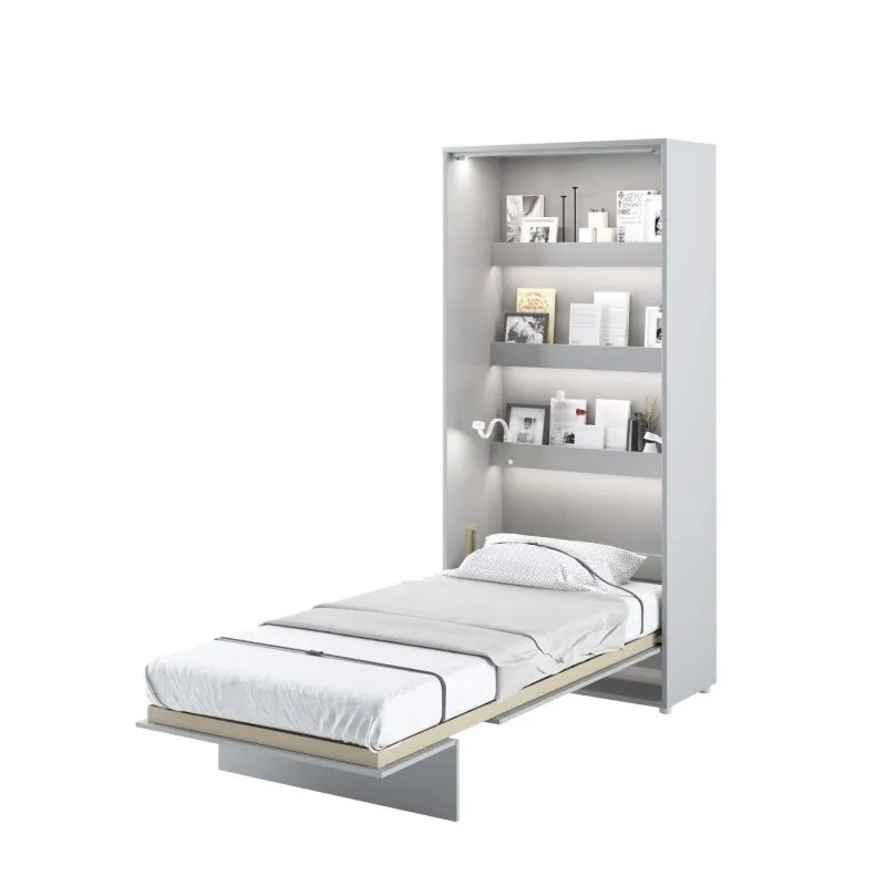 Półkotapczan Pionowy BED CONCEPT BC-03 90X200 Szary Lenart