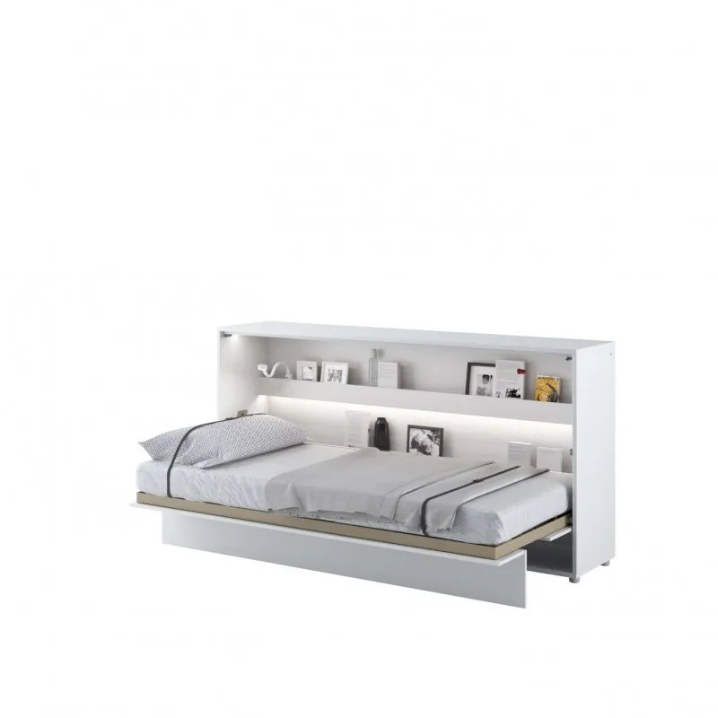 Półkotapczan Poziomy BED CONCEPT BC-06 90X200 Biały Alpejski