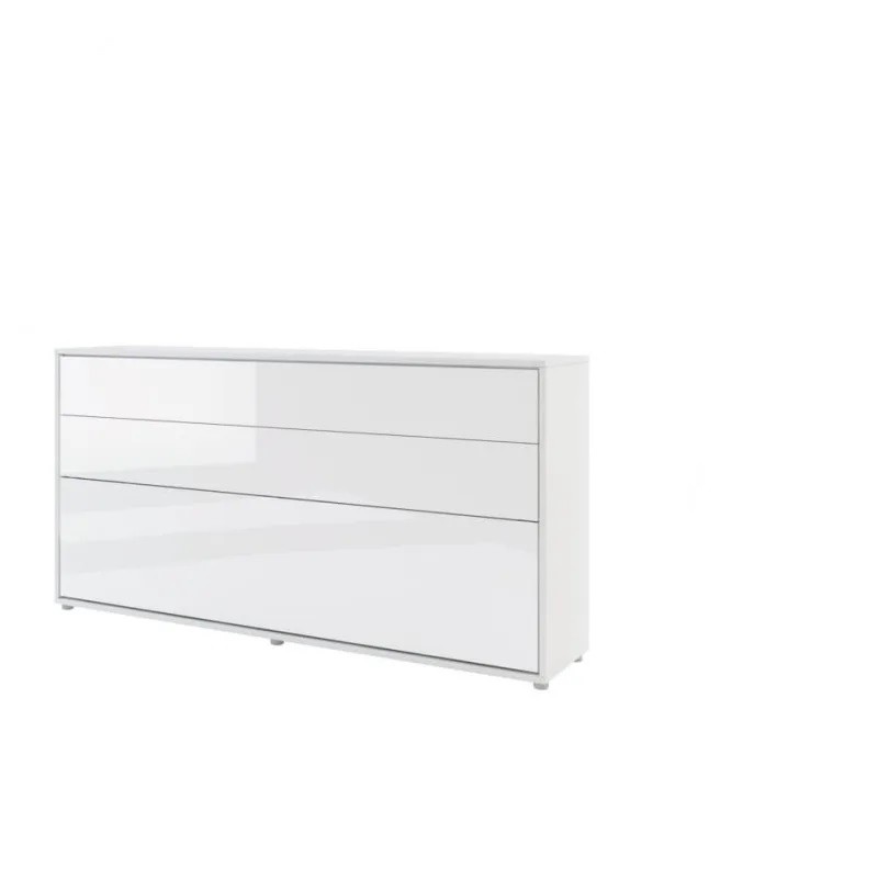 Półkotapczan Poziomy BED CONCEPT BC-06 90X200 Biały Połysk