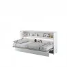 Półkotapczan Poziomy BED CONCEPT BC-06 90X200 Biały Połysk Lenart
