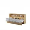 Półkotapczan Poziomy BED CONCEPT BC-06 90X200 Dąb Artisan Lenart