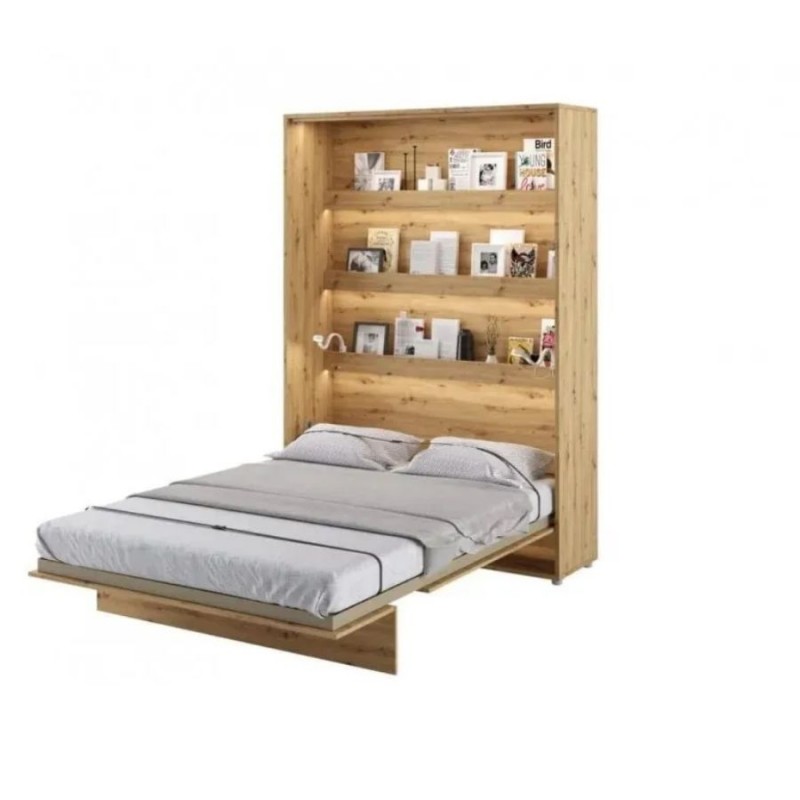 Półkotapczan Pionowy BED CONCEPT BC-01 140X200 Dąb Artisan