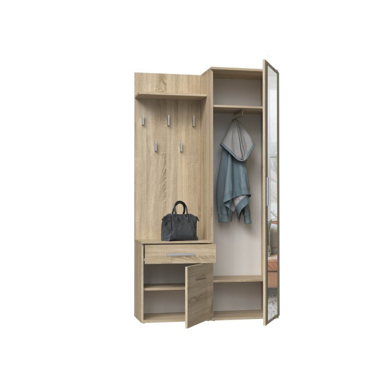 GARDEROBA DUO - DĄB SONOMA