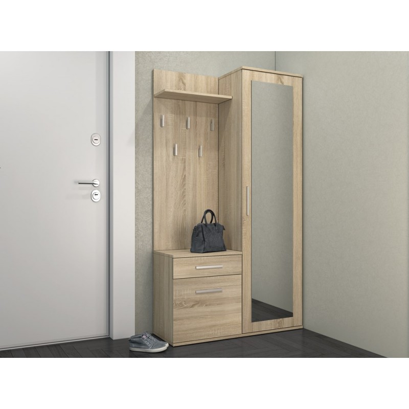 GARDEROBA DUO - DĄB SONOMA