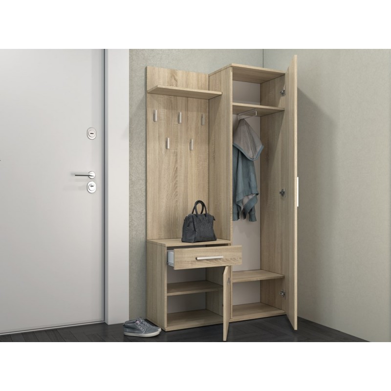 GARDEROBA DUO - DĄB SONOMA