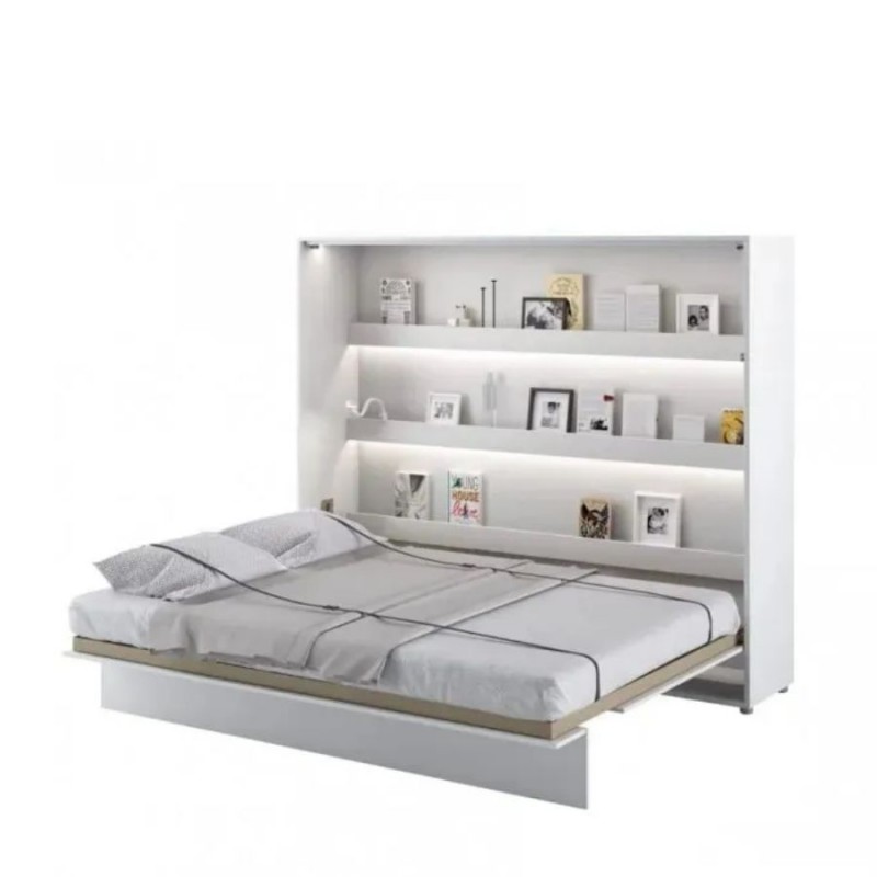 Półkotapczan Poziomy BED CONCEPT BC-14 160X200 Biały Połysk